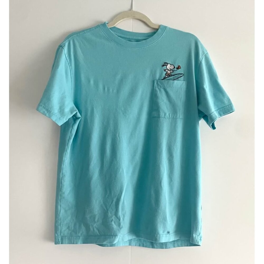 Snoopy Tshirt, Size M/L, Unisex Snoopy Surfer Shirt